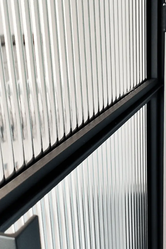 Szprosy w drzwiach loftowych - spód GDEL