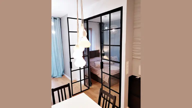 Wydziel sypialnię drzwiami loftowymi GDEL