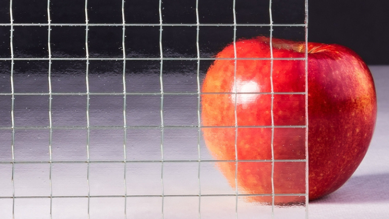 Szkło zbrojone loftowy styl